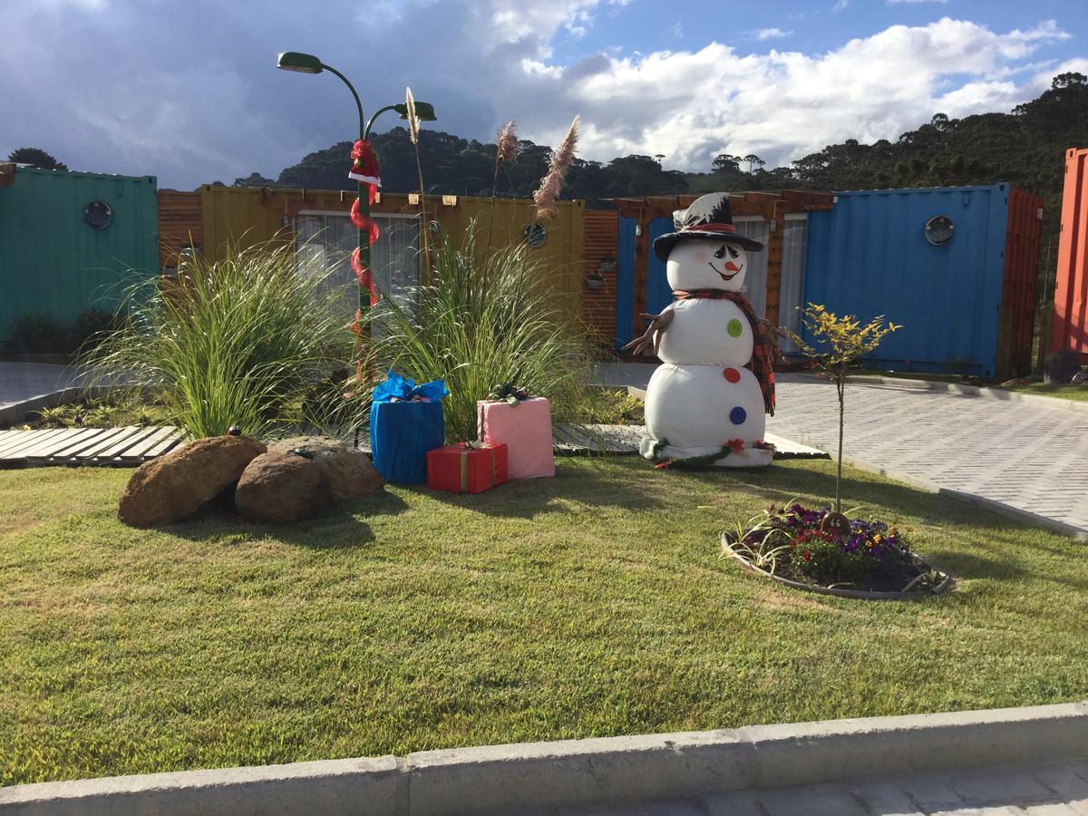 Villa Dos Ventos Hospedagem Container Bom Jardim da Serra Ngoại thất bức ảnh
