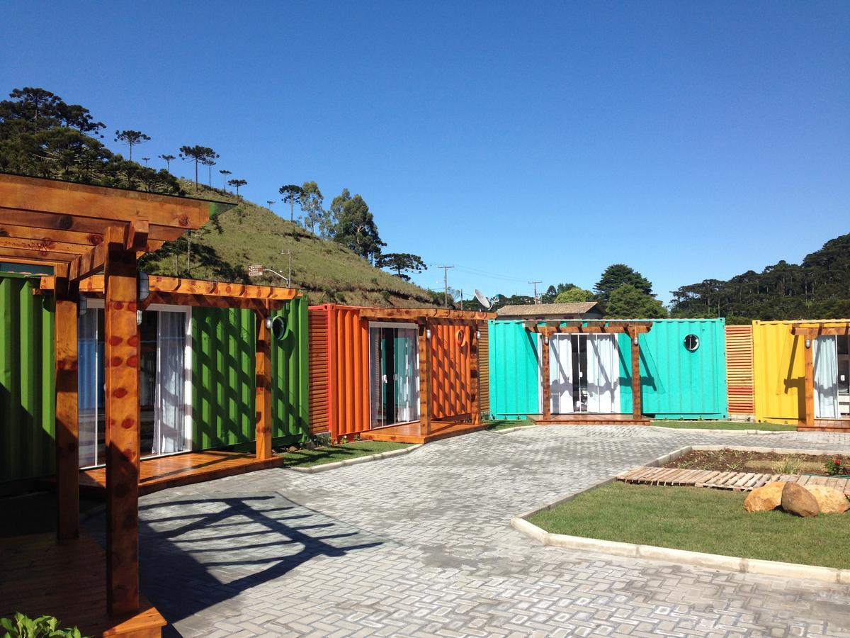 Villa Dos Ventos Hospedagem Container Bom Jardim da Serra Ngoại thất bức ảnh