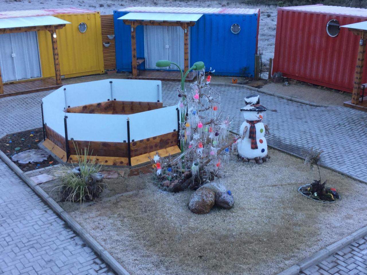 Villa Dos Ventos Hospedagem Container Bom Jardim da Serra Ngoại thất bức ảnh